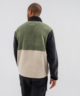 Sweat tricolore chaud avec col pressionné homme - Roadsign vue2 - ROADSIGN D - GEMO
