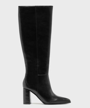 Bottes à haut talon et bout pointu femme vue1 - FOLLOW ME G4G - GEMO