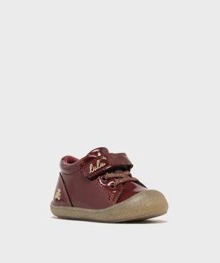 Chaussures premiers pas vernies faciles à enfiler bébé fille - LuluCastagnette vue2 - LULUCASTAGNETTE - GEMO