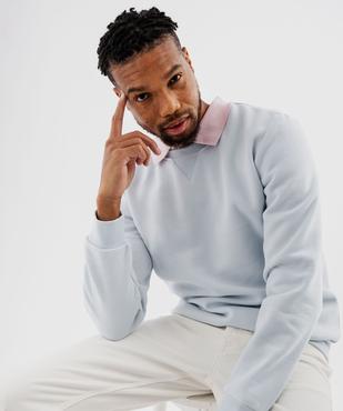 Sweat en molleton doux homme vue6 - GEMO 4G HOMME - GEMO