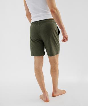 Short de pyjama en jersey à taille élastique homme vue3 - GEMO(HOMWR HOM) - GEMO