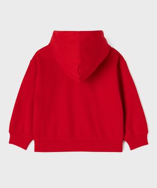 Sweat à capuche avec inscription brodée garçon - LuluCastagnette vue5 - LULUCASTAGNETTE - GEMO