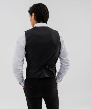 Gilet de costume homme 5 boutons vue3 - GEMO 4G HOMME - GEMO