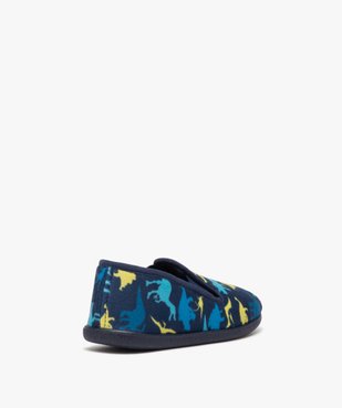 Chaussons garçon pantoufles à imprimé dinosaure vue4 - GEMO 4G GARCON - GEMO