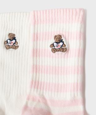 Chaussettes femme dans boite cadeau (lot de 2) - LuluCastagnette et Alizée vue3 - LULUCASTAGNETTE - GEMO