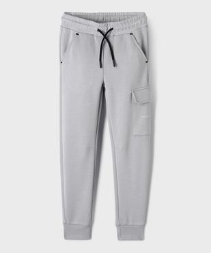 Pantalon de jogging en maille fluide avec taille ajustable garçon vue1 - GEMO (ENFANT) - GEMO