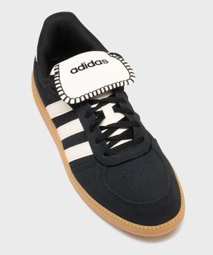 Baskets basses à lacets et languette retournée femme - Adidas vue10 - ADIDAS - GEMO