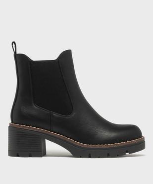 Chelsea boots à semelle crantée femme - 5 Miles vue1 - 5 MILES GEMO FOR GOOD - GEMO