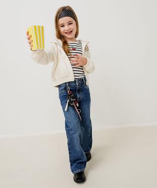 Jean Straight taille ajustable fille vue4 - GEMO 4G FILLE - GEMO