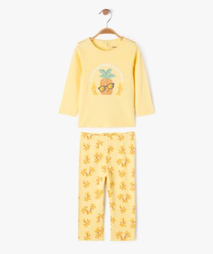 Pyjama 2 pièces à motifs exotiques bébé garçon vue1 - GEMO 4G BEBE - GEMO