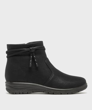 Boots confort à talon compensé femme vue1 - G'FLEX - GEMO