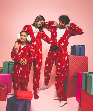 Combinaison pyjama zippée spéciale Noël homme vue7 - GEMO(HOMWR HOM) - GEMO