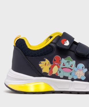 Baskets fermeture à scratch avec semelle lumineuse garçon - Pokemon vue6 - POKEMON - GEMO