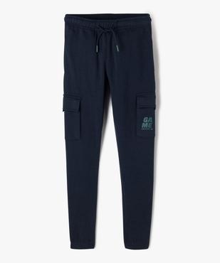 Pantalon jogger cargo slim garçon vue1 - GEMO (JUNIOR) - GEMO