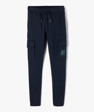 Pantalon de jogging coupe cargo garçon vue1 - GEMO (JUNIOR) - GEMO