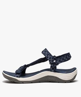 Sandales femme tout terrain à scratch - Skechers vue3 - SKECHERS - GEMO