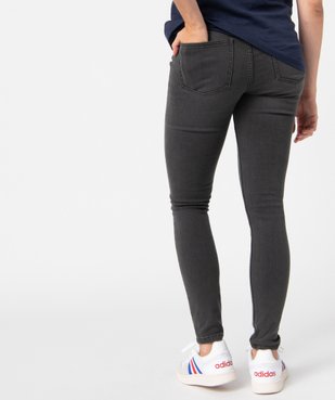 Jean de grossesse coupe slim avec bandeau stretch taille haute vue3 - GEMO (MATER) - GEMO
