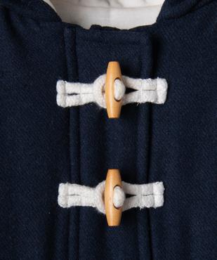 Manteau à capuche avec doublure velours bébé fille - LuluCastagnette vue2 - LULU CASTAGNETT - GEMO