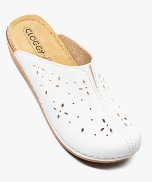 Sabot avec dessus ajouré - Cloggy vue5 - CLOGGY - GEMO