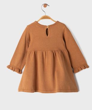 Robe en maille bébé fille - LuluCastagnette vue3 - LULUCASTAGNETTE - GEMO
