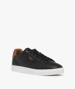Baskets basses à lacets avec semelle contrastante homme - Lee Cooper vue2 - LEE COOPER - GEMO
