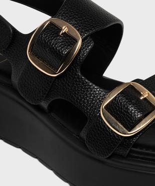 Sandales plateformes à boucles femme  vue6 - 5 MILES - GEMO