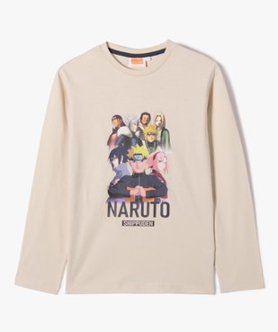 Tee-shirt garçon à manches longues à motif - Naruto vue2 - NARUTO - GEMO