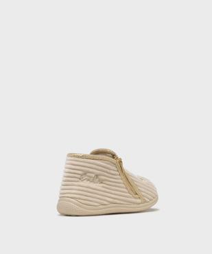 Chaussons montants zippés bébé fille - LuluCastagnette vue4 - LULUCASTAGNETTE - GEMO