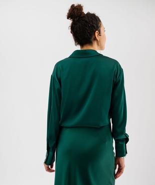 Chemise en satin femme vue4 - GEMO(FEMME PAP) - GEMO