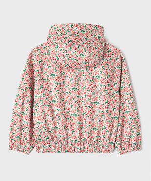 Blouson imperméable à capuche imprimé fille vue5 - GEMO (ENFANT) - GEMO