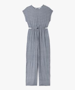 Combinaison pantalon avec ouvertures à la taille fille vue2 - GEMO (JUNIOR) - GEMO