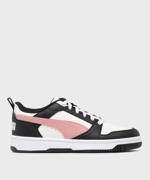 Baskets tricolores à lacets Rebound femme - Puma vue7 - PUMA - GEMO