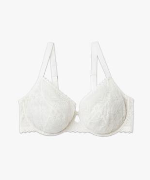 Soutien-gorge emboitant en dentelle grande taille vue4 - GEMO(HOMWR FEM) - GEMO