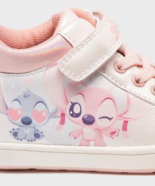 Baskets montantes irisées à scratch bébé fille - Stitch vue6 - LILO & STITCH - GEMO