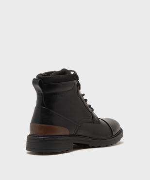 Low-boots à bout droit à lacets homme - Redskins vue4 - REDSKINS - GEMO