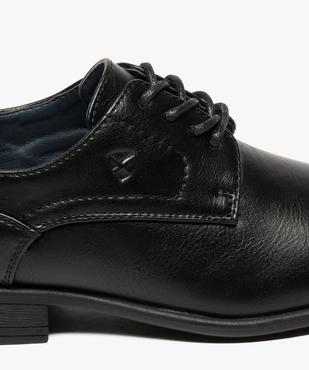 Derbies garçon unies à lacets vue6 - GEMO (ENFANT) - GEMO