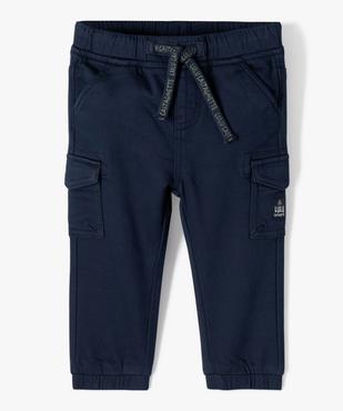 Pantalon de jogging bébé garçon avec ceinture élastique - LuluCastagnette vue1 - LULUCASTAGNETTE - GEMO
