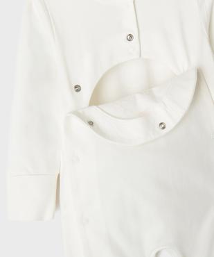 Ensemble 3 pièces bavoir, body et pyjama bébé vue3 - GEMO(BB COUCHE) - GEMO