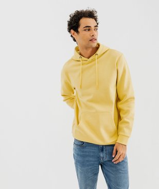 Sweat à capuche intérieur molletonné homme vue1 - GEMO 4G HOMME - GEMO