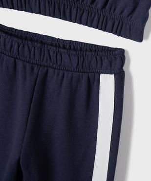 Ensemble 2 pièces sweat + pantalon de jogging bébé garçon vue3 - GEMO 4G BEBE - GEMO