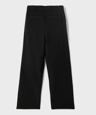 Pantalon large à pinces fille vue6 - GEMO (JUNIOR) - GEMO