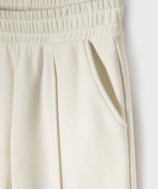 Pantalon de jogging coupe large taille élastique fille - Camps United vue2 - CAMPS GEMO FOR GOOD - GEMO