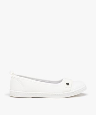 Ballerines fille en toile avec bout renforcé vue1 - GEMO (ENFANT) - GEMO
