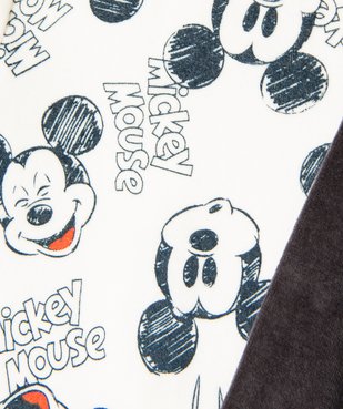 Pyjama velours avec motifs Mickey Mouse bébé garçon (lot de 2) - Disney Baby vue2 - DISNEY BABY - GEMO