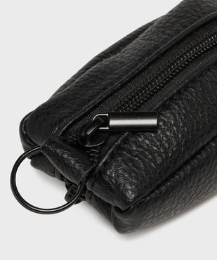 Porte-monnaie à double poche zippé femme vue3 - GEMO (ACCESS) - GEMO