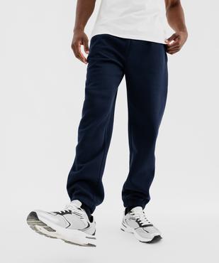 Pantalon de jogging en molleton doux homme vue1 - GEMO 4G HOMME - GEMO