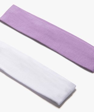 Bandeau à cheveux en jersey fille (lot de 2) vue2 - GEMO (ACCESS) - GEMO