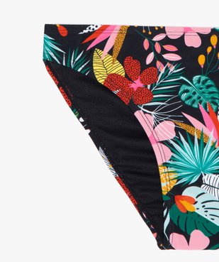 Bas de maillot de bain fille à motifs fleuris vue2 - GEMO (JUNIOR) - GEMO
