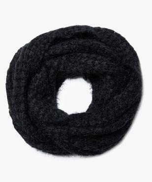 Snood femme grande longueur en maille duveteuse vue1 - GEMO (ACCESS) - GEMO