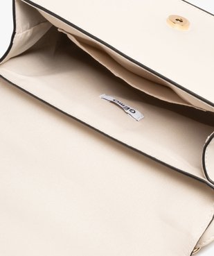 Sac à bandoulière avec fermeture bijou femme vue4 - GEMO (ACCESS) - GEMO